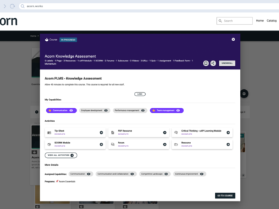Screenshot of Acorn