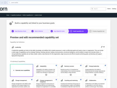 Screenshot of Acorn