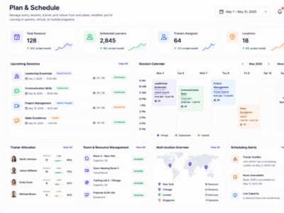 Screenshot of SimpliTrain - The Most Flexible ILT Platform