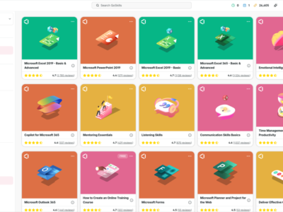 Screenshot of GoSkills