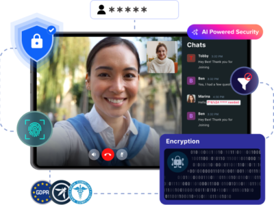 Screenshot of MirrorFly Video Call Integration