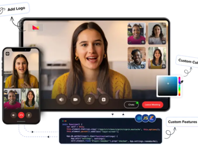 Screenshot of MirrorFly Video Call Integration