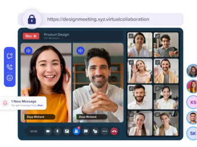 Screenshot of MirrorFly Video Call Integration