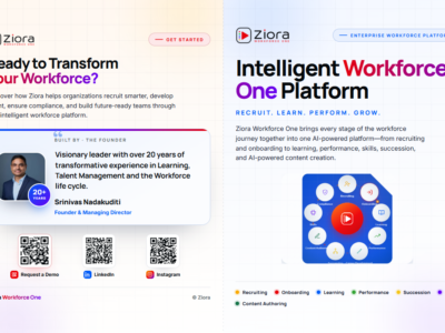 Screenshot of Ziora Workforce One
