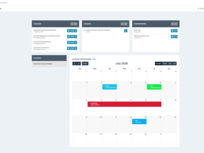 Screenshot of Kollab LMS
