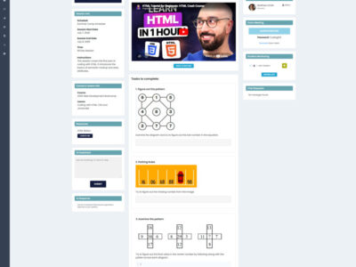 Screenshot of Kollab LMS