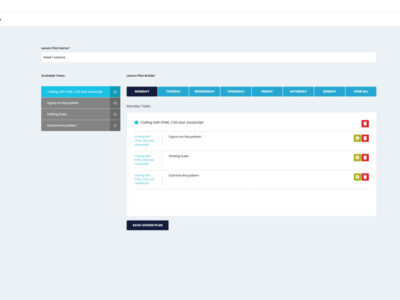Screenshot of Kollab LMS