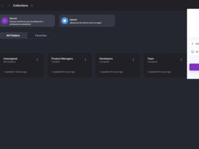 Screenshot of Zenious