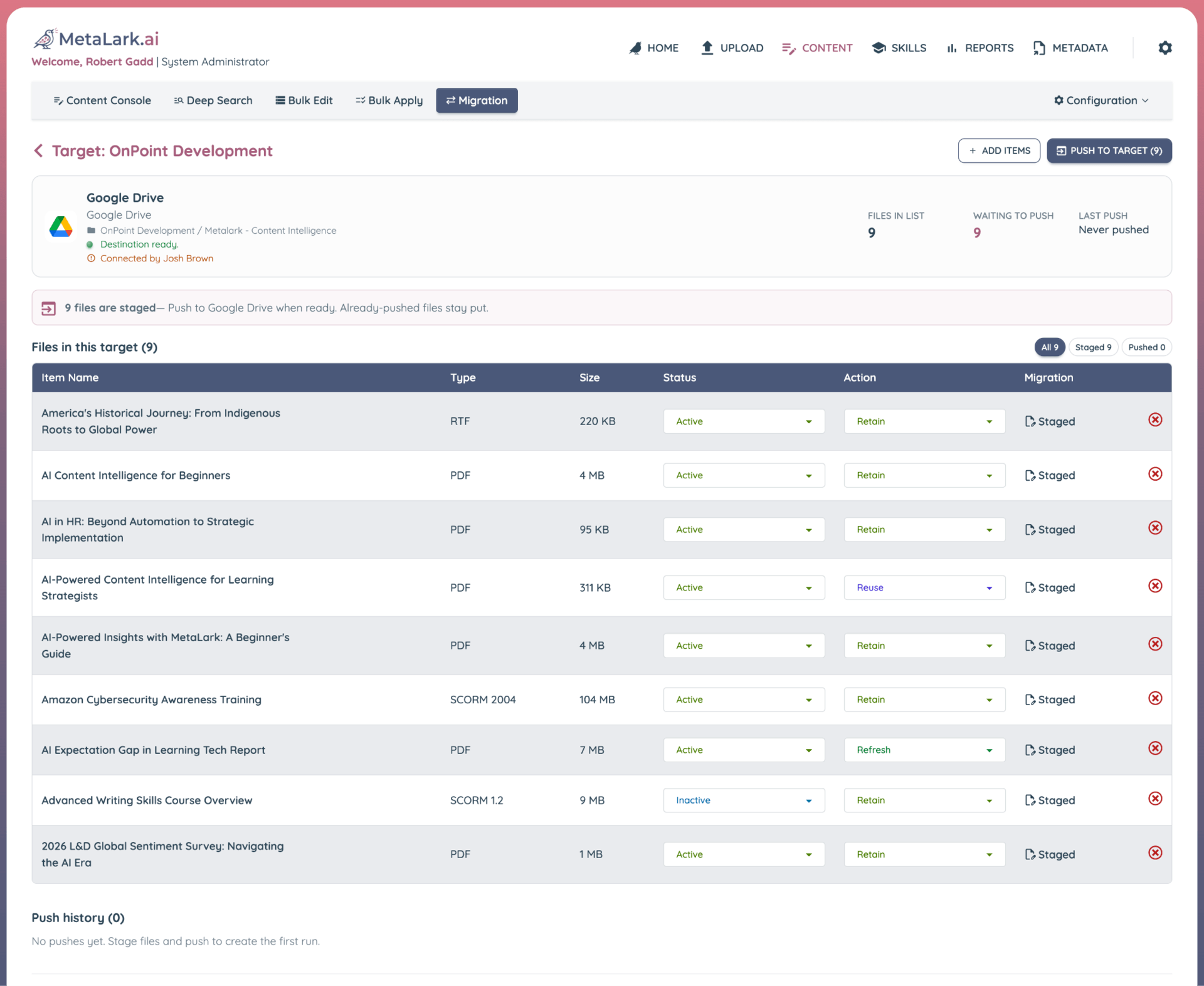 MetaLark.ai: Intelligent Extraction Tool