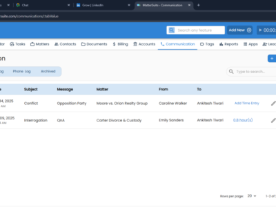 Screenshot of MatterSuite