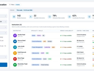 Screenshot of SimpliTrain - The Most Flexible ILT Platform