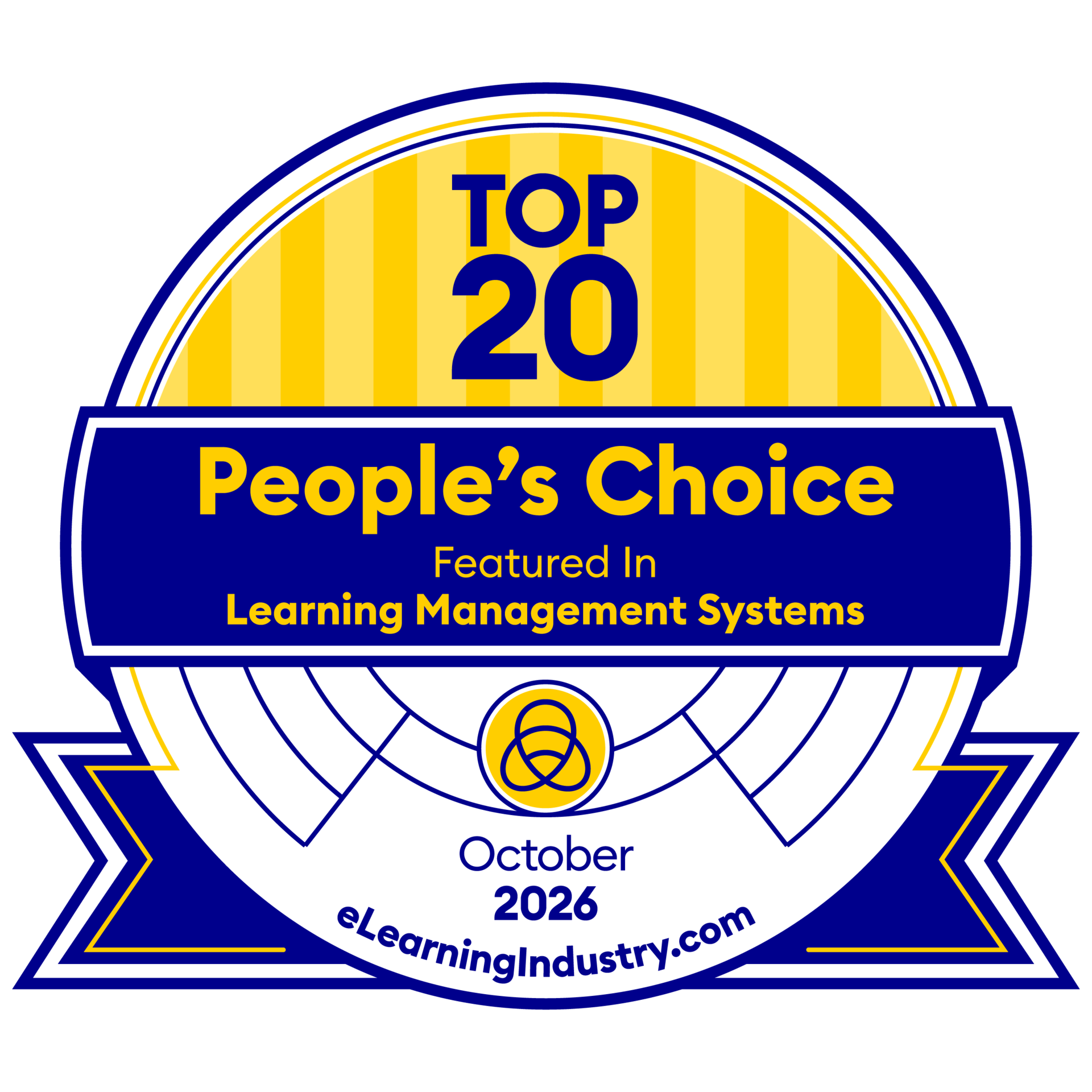 The Top Learning Management Systems based on Reviews Badge 2026