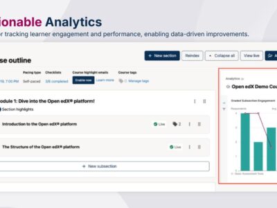 Screenshot of Open edX