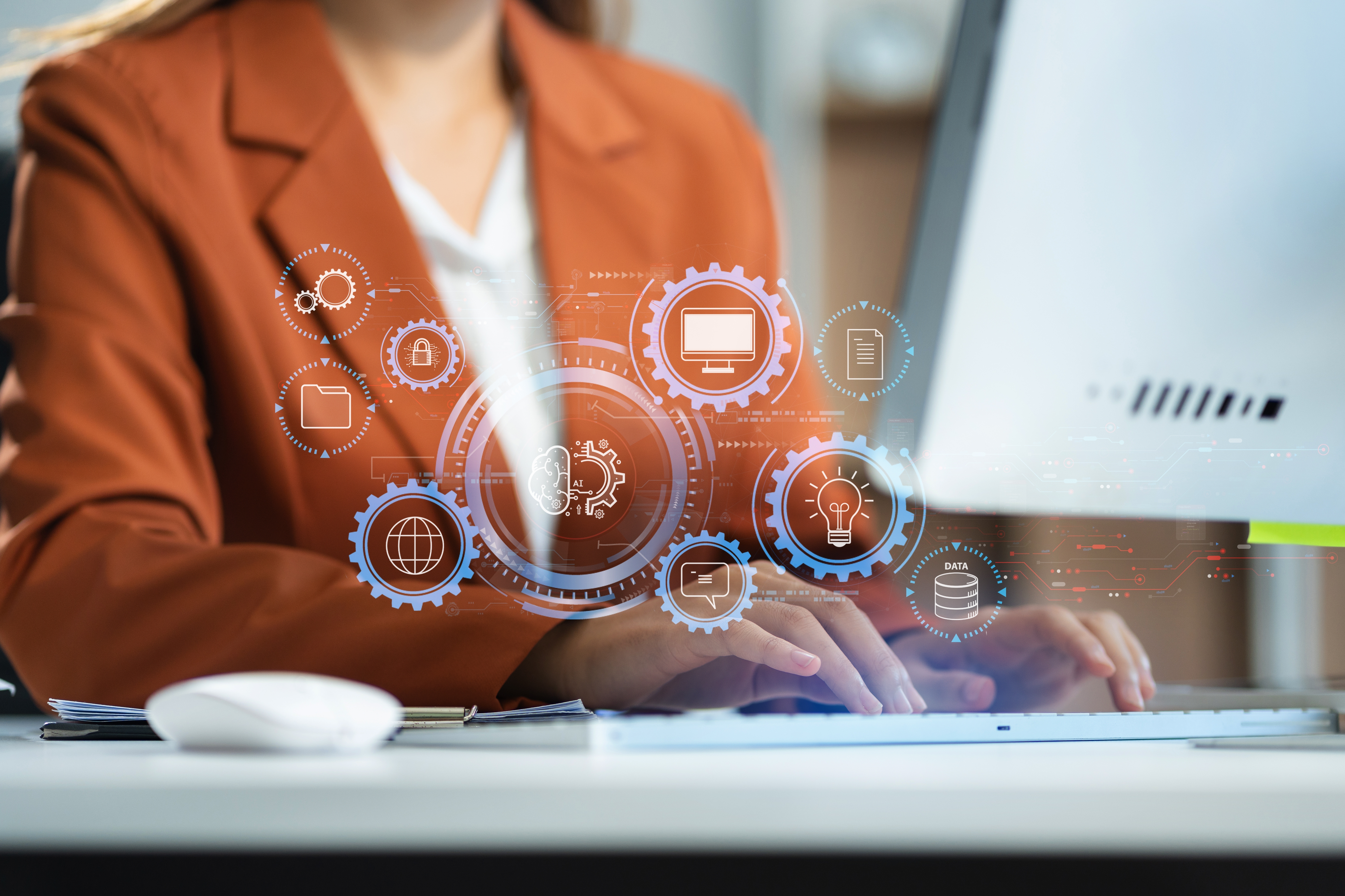 Digital,Transformation,Technology,Strategy,,Person,Using,Laptop,,Tablet,And,Smartphone