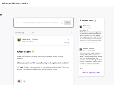 Screenshot of Aula Education