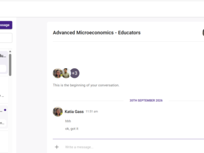Screenshot of Aula Education