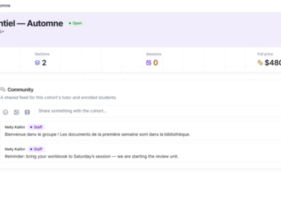 Screenshot of Pillar OS