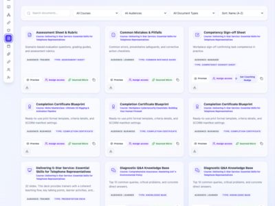 Screenshot of AttainIQ
