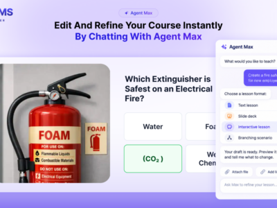 Screenshot of Nano LMS