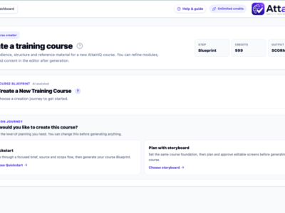 Screenshot of AttainIQ