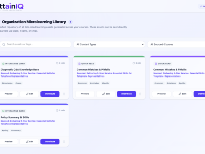Screenshot of AttainIQ