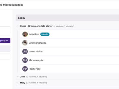 Screenshot of Aula Education